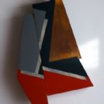 JOHN CHRISTIE - CONSTRUCTIONS & WORKS ON PAPER Rusty Wedge
