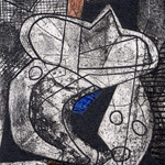 Blue Jug - BRYAN INGHAM (1936-1997)