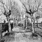 ALAN TURNBULL - Etchings and Drawings Pollard Birches