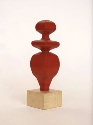 Chris Hamer, Figure 8 paint on gesso on wood