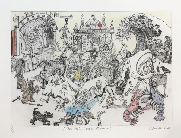 Chris Orr, A Tea Party (You are all welcome)