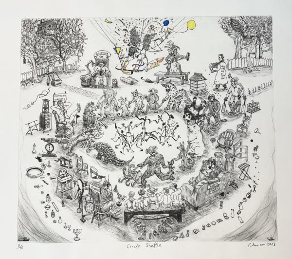 Chris Orr, Circle Shuffle