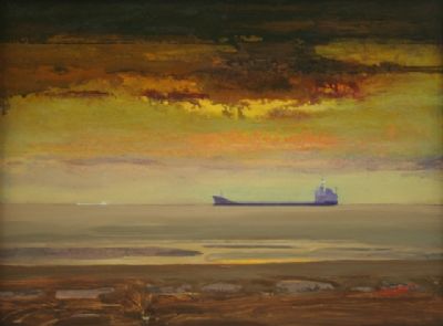 Francis Tinsley , Tanker in Estuary