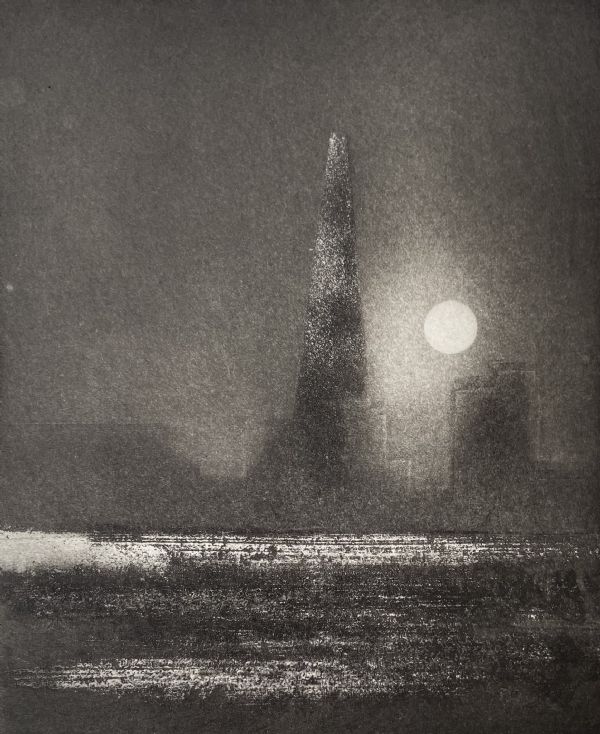 The Thames, Queenhithe (midnight), 2021