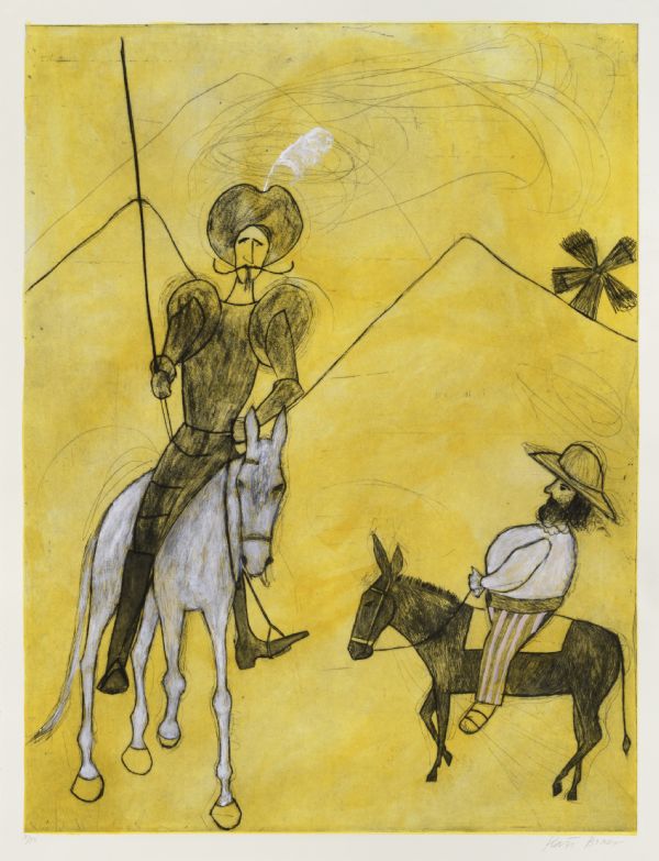 Kate Boxer, Don Quixote and Sancho Panza