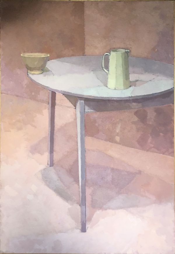 A Pot on the Edge of a Table