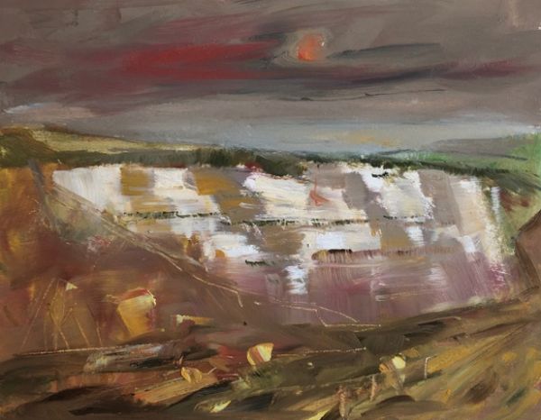 Melvyn King, Quarry Under a Red Sky