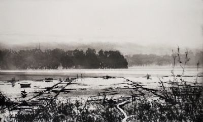 Norman Ackroyd , The Stour in Winter