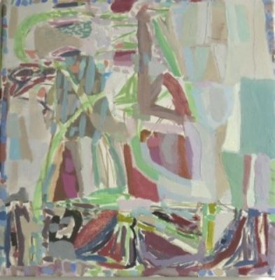 Oliver Soskice, Small Fen Abstract Painting