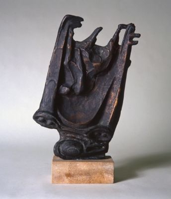 Figure with Car 1954