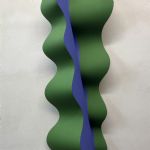 ESMOND BINGHAM - Constructions Ripples Green Blue, 2026