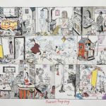 KATE BOXER & CHRIS ORR RA - New Prints Chris Orr
Picasso's busy day