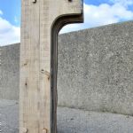 THE SEA, THE SEA - Part One & Two Jasper Startup
Gabion Groyne, Pine, teak. Birch