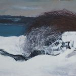 Kit Leese , Estuary Edge Heavy Snow - 