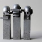 JONATHAN CLARKE - New Sculpture and Reliefs Three Heads Genus