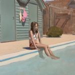 FERGUS HARE - New Paintings Untitled (Girl By A Pool)
2021