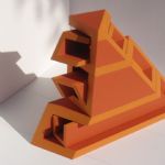 ESMOND BINGHAM - New work: Coloured Constructions Ziggurat 2