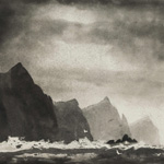ACKROYD & ACKROYD - Etchings by Norman Ackroyd RA and paintings by his son Simeon Ackroyd The Three Sisters